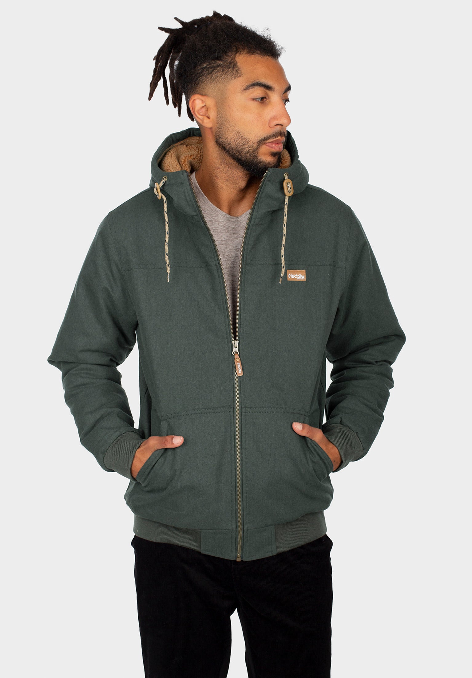 Dock 36 Swing Jacket iriedaily Winter Jackets in junglegreen for Men TITUS