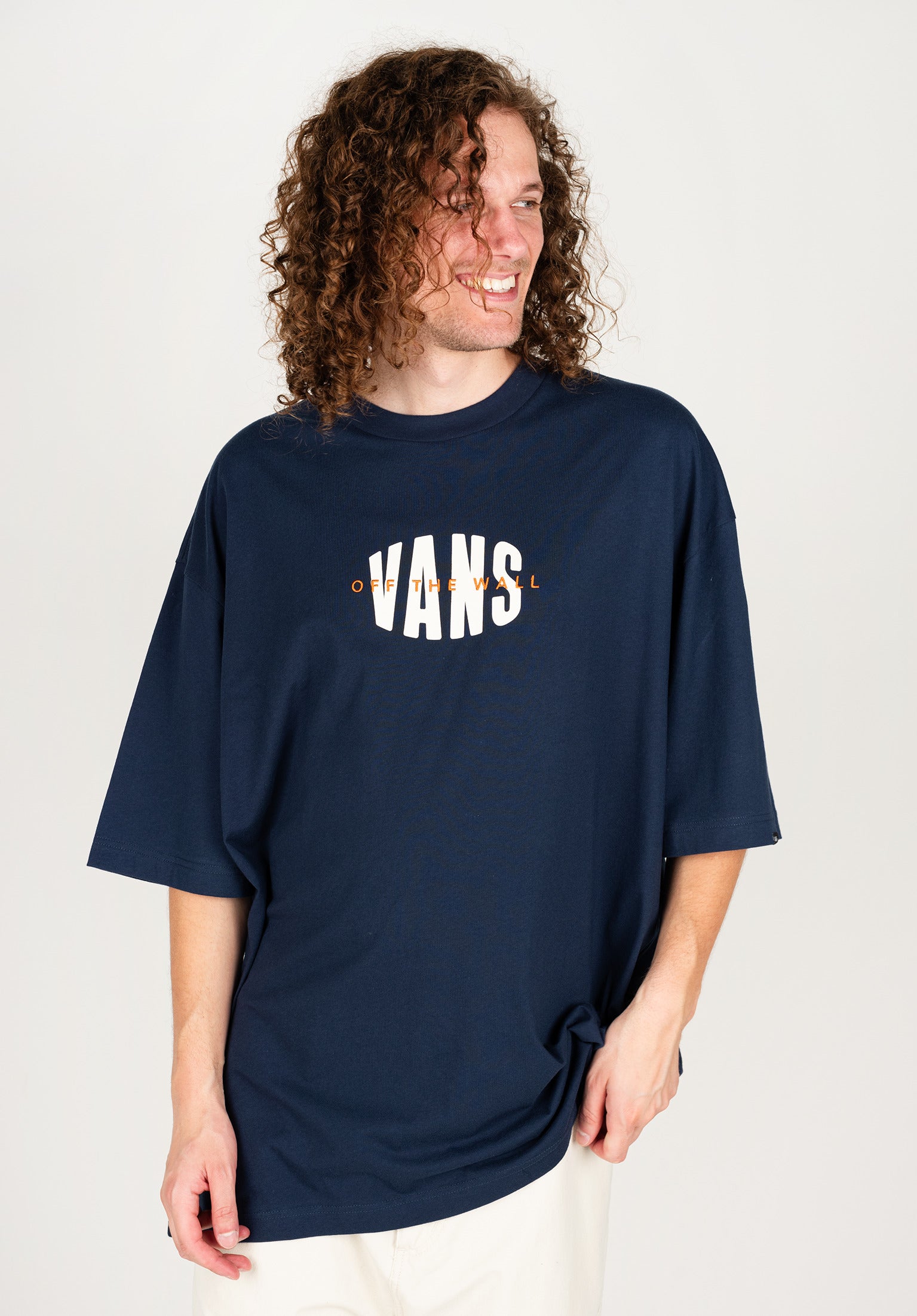 Vans deals navy t shirt