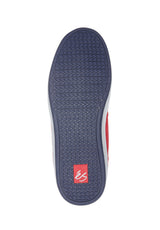 Accel Slim red-white-navy Closeup2