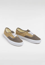 Authentic canvas-suedeblockbrown Rueckenansicht