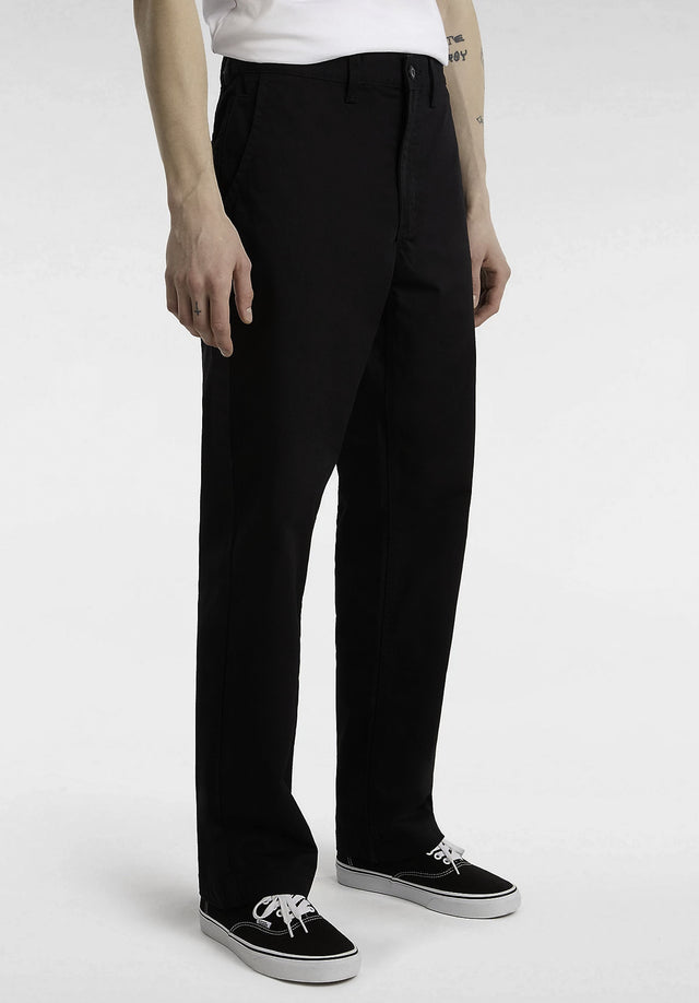 Authentic Chino Relaxed Pant black Vorderansicht