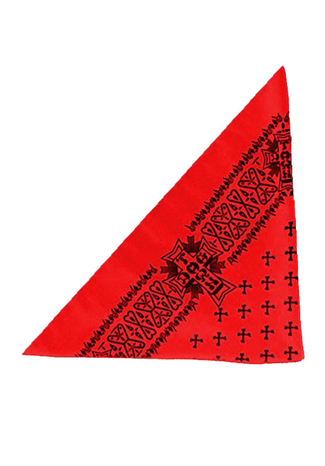 Bandana red Vorderansicht