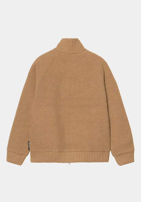 Banley Sweater Jacket peanut Rueckenansicht