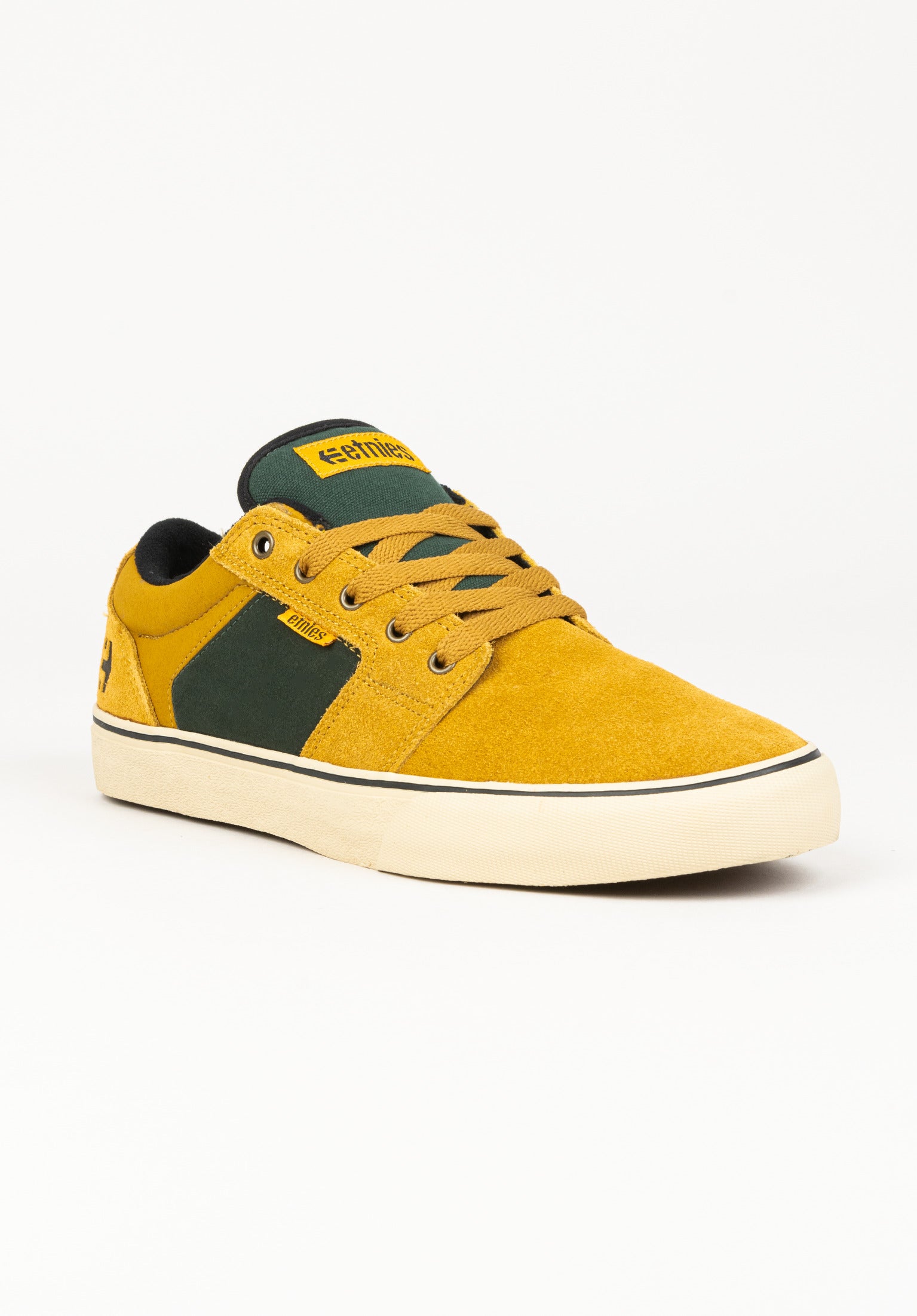 Barge LS etnies Mens Shoes in tan green for c TITUS