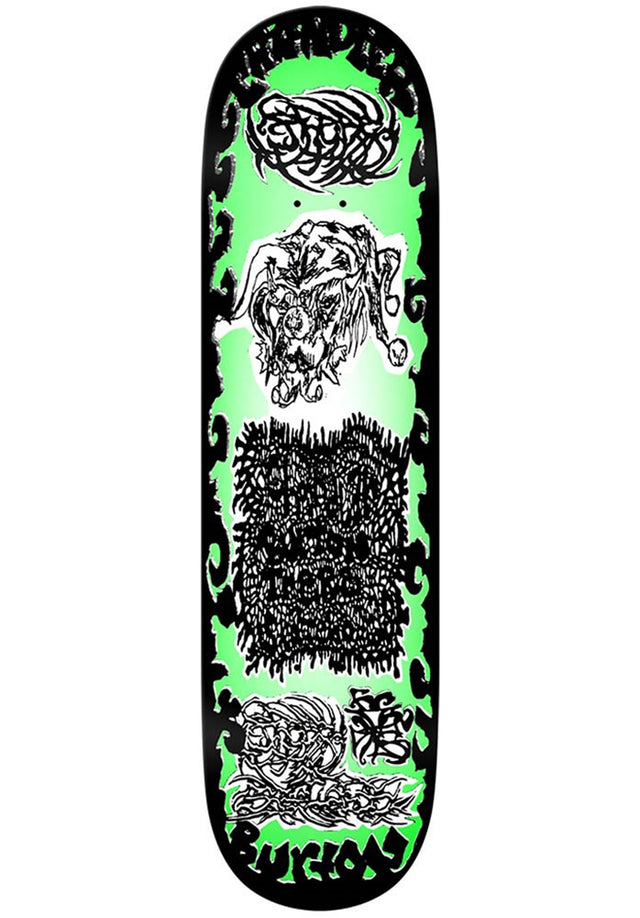 Burton Festering Jester black-green Vorderansicht