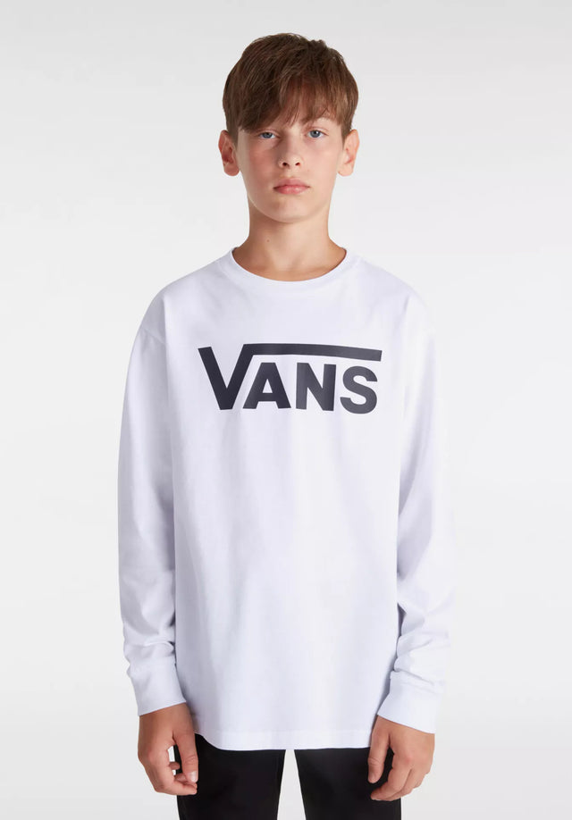 By Vans Classic Boys white-black Vorderansicht