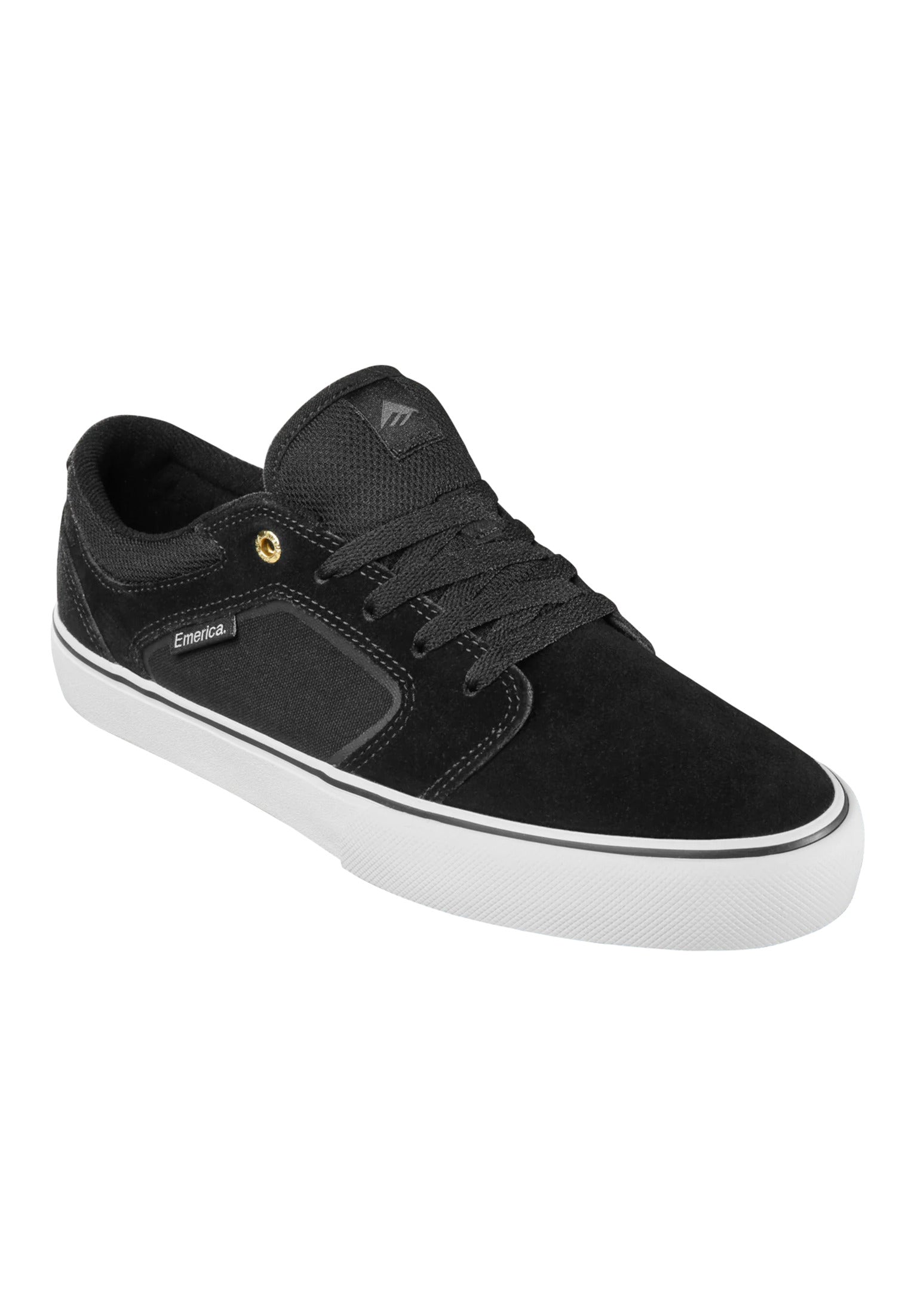 Cadence Emerica Mens Shoes in black white gold for c TITUS