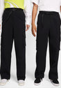 Cargo Pant black-white Vorderansicht