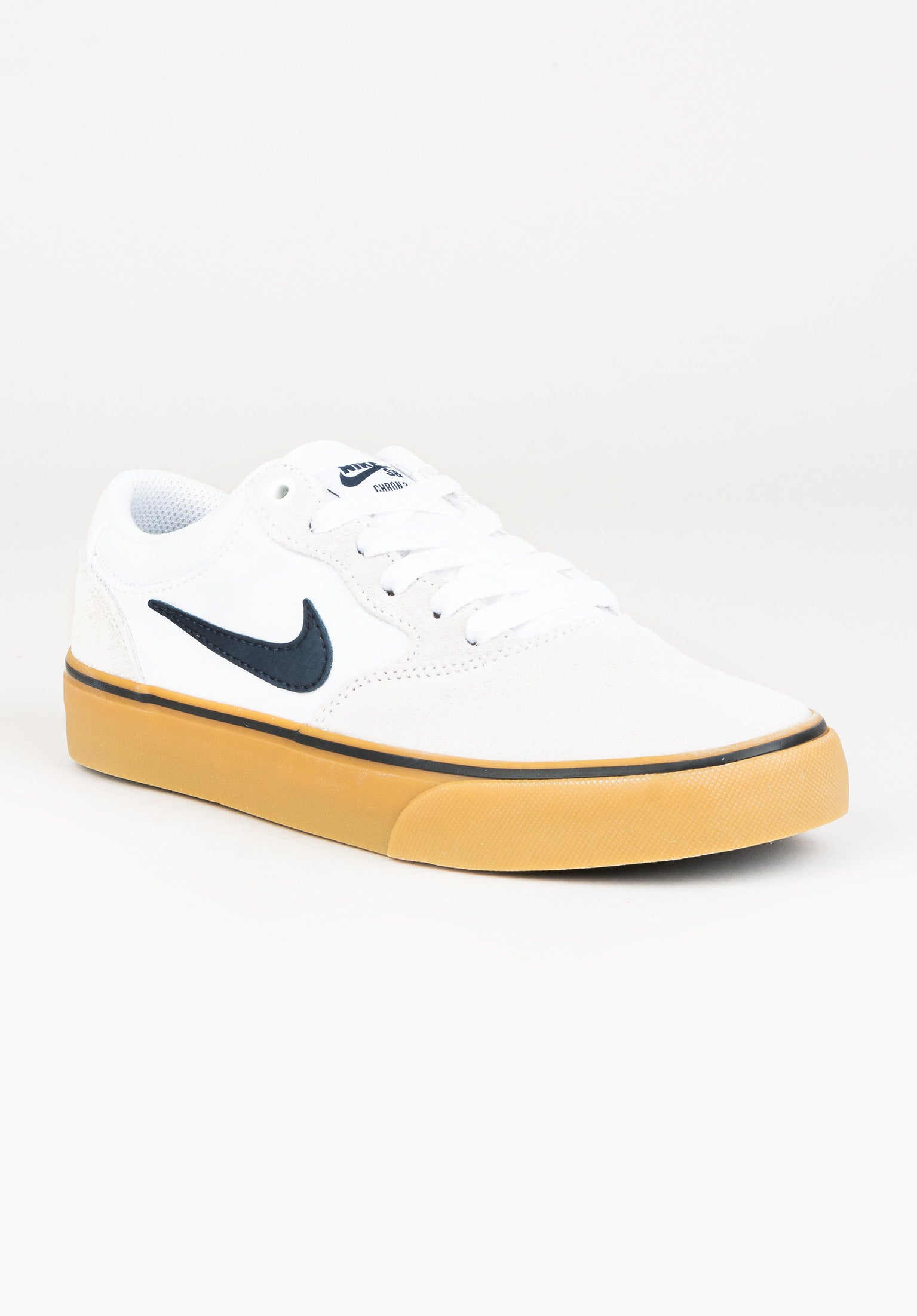 Chron 2 Nike SB Womens Shoes in white obsidian white gumlightbrown for c TITUS