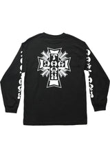 Cross-Logo with Sleeveprint black Closeup1