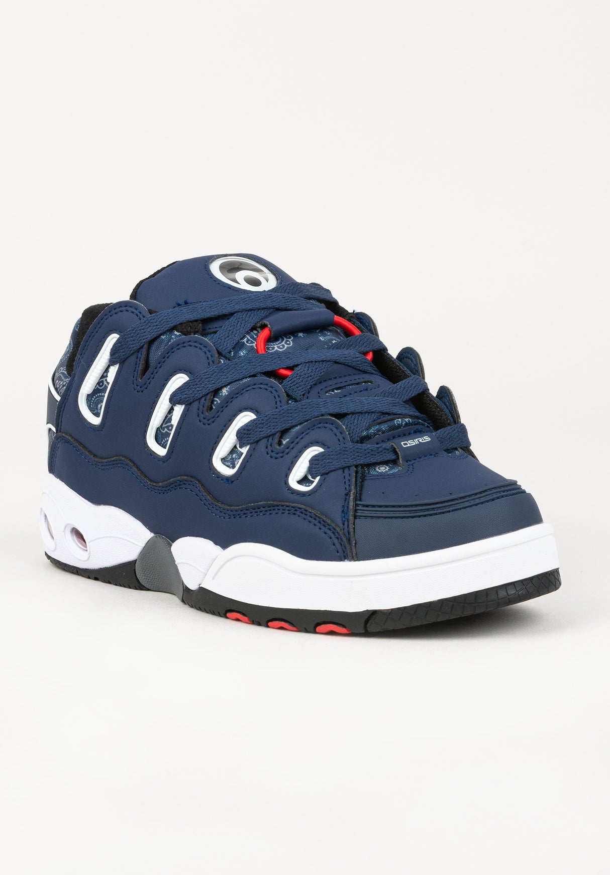 D3 OG navy-red-paisley Vorderansicht