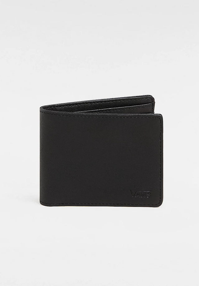 Drop V Bifold Wallet black Vorderansicht