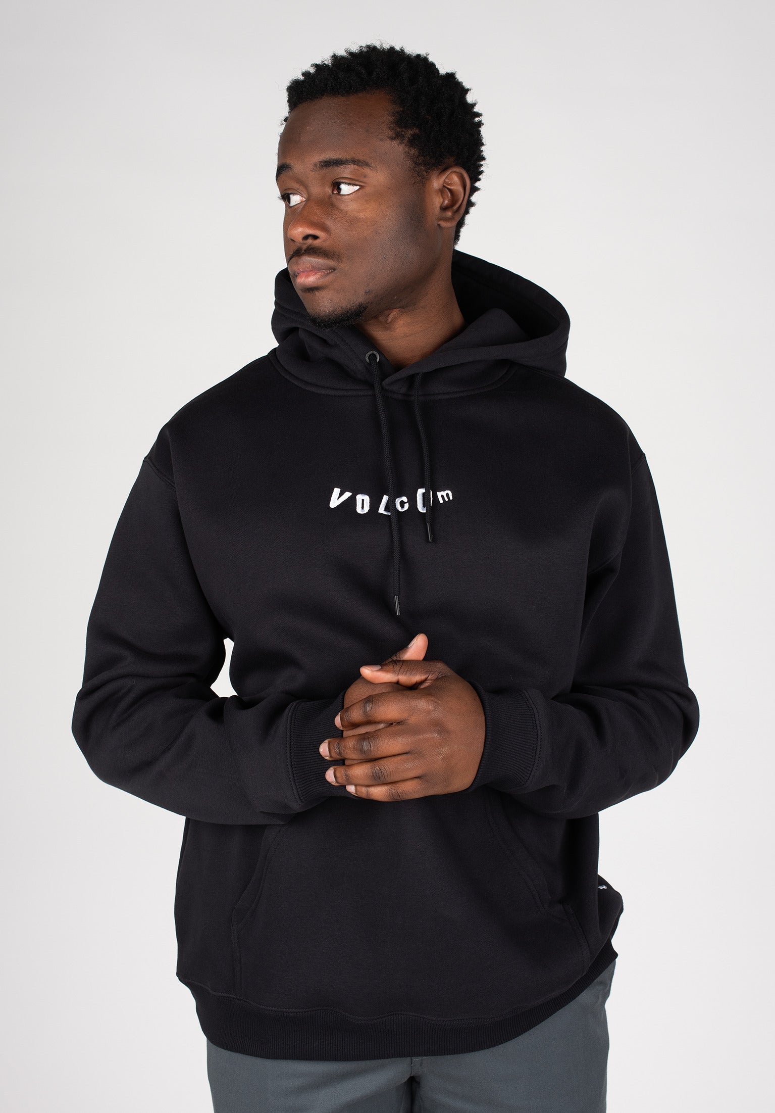 Gothstone Volcom Hoodie in black for Men TITUS