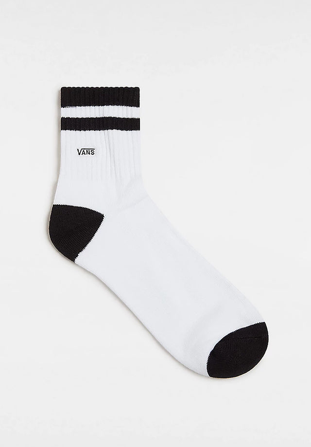 Half Crew Sock white-black Vorderansicht