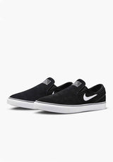 Janoski+ Slip black-white-black-black Closeup1