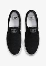 Janoski+ Slip black-white-black-black Rueckenansicht