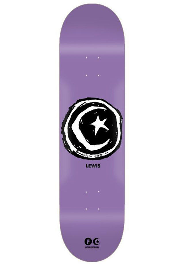 Lewis Signature Star & Moon purple Vorderansicht