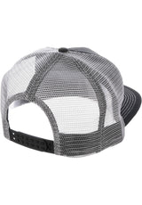 Logo Embroidered Mesh black-grey Closeup1