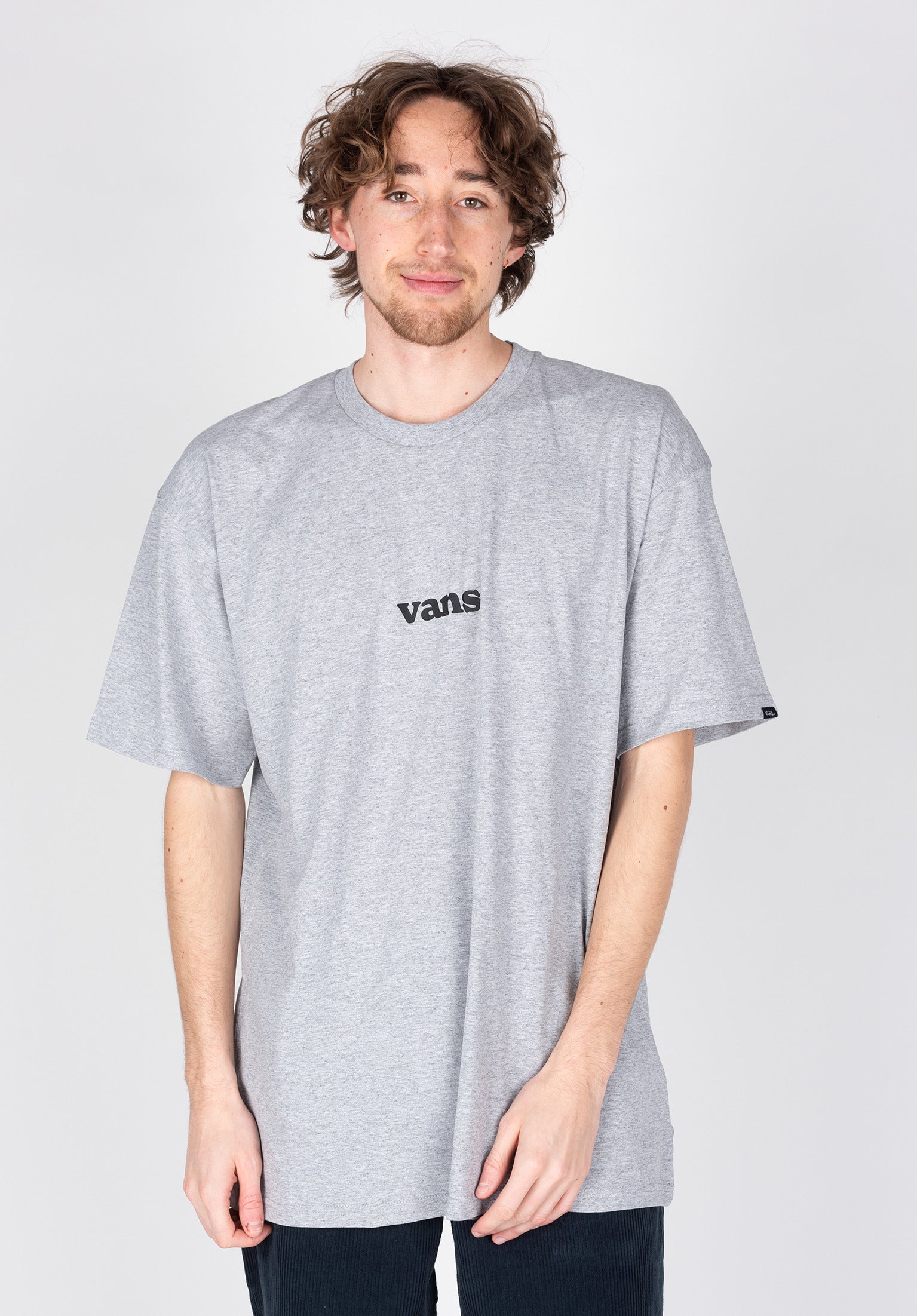 Grey vans t shirt best sale