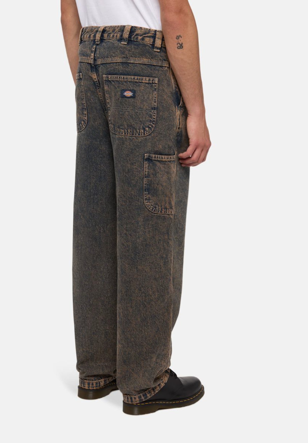 Madison Denim overdyebrownwash Rueckenansicht