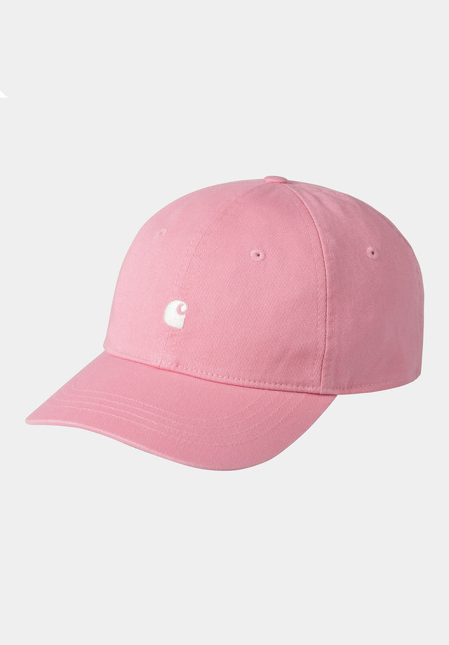 Madison Logo Cap dustyrose-wax Vorderansicht