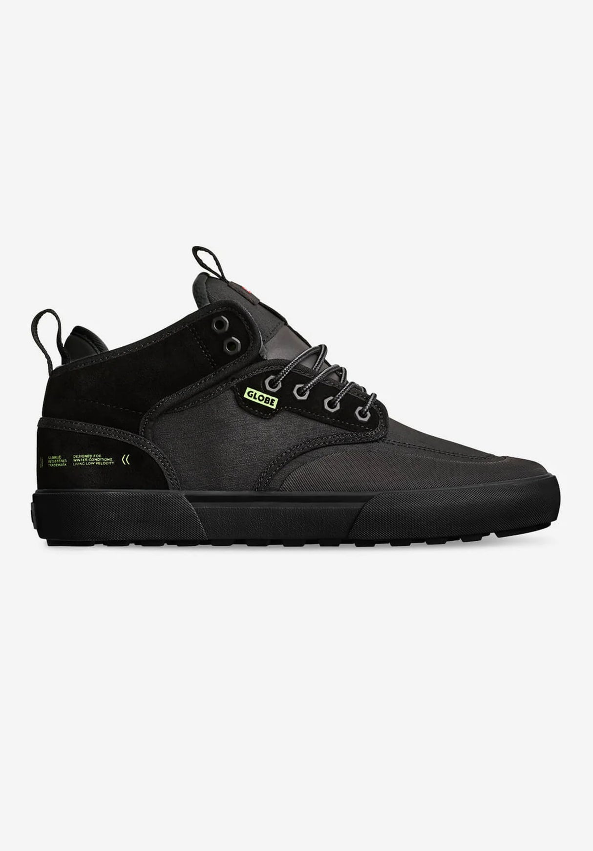 Motley Mid black-lime-summit Vorderansicht