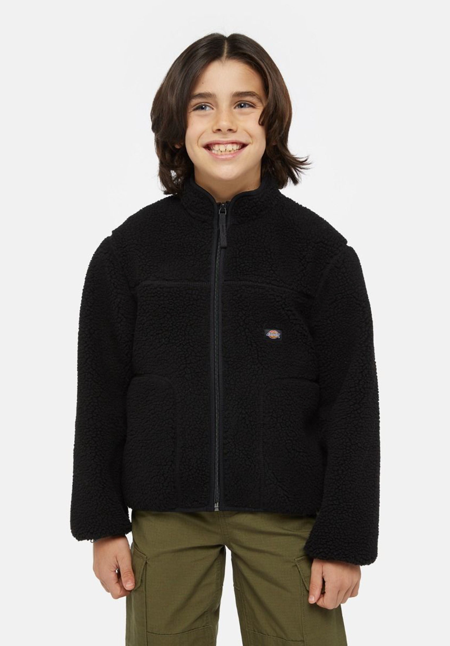 Mount Hope Fleece K Dickies Light Jacket in black for Kids TITUS