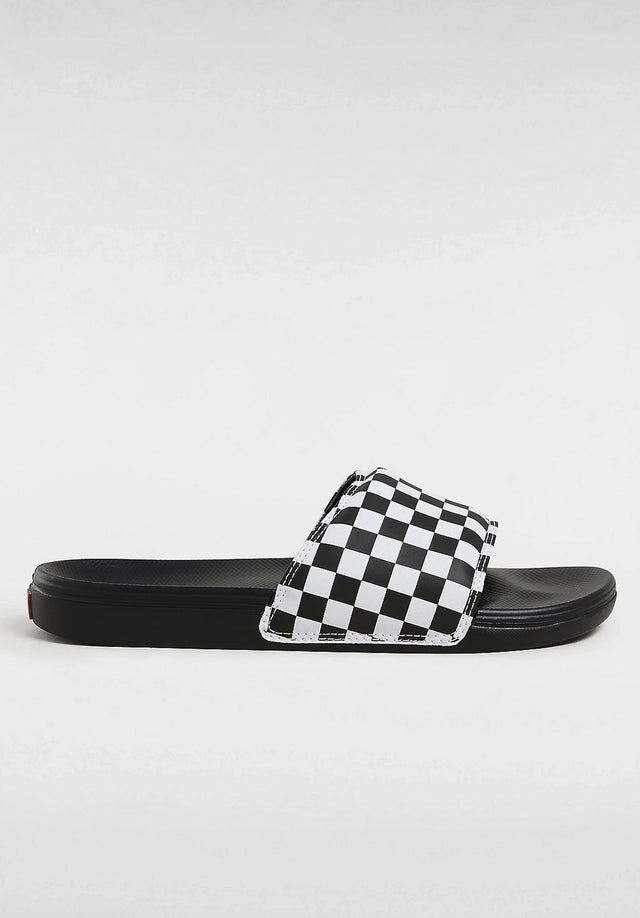 MTE La Costa Slide-On checkerboard-truewhite-black Vorderansicht