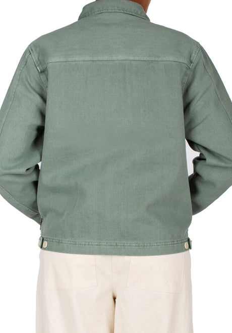 Nany Shirt Jacket sage Rueckenansicht