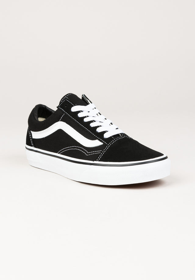 Old Skool black-truewhite Vorderansicht