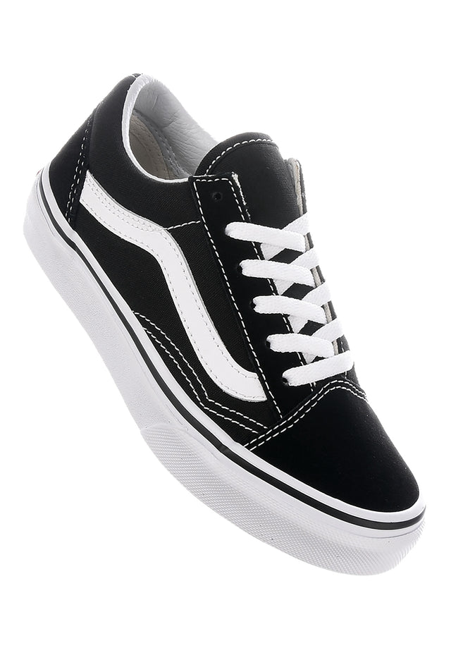 Old Skool Kids black-truewhite Vorderansicht