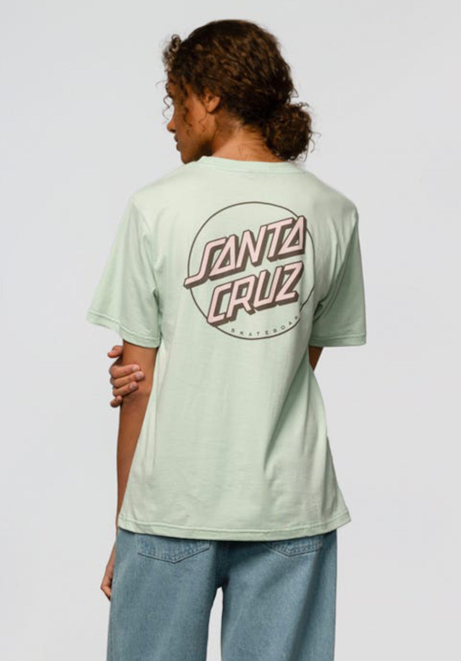 Partial Dot Santa Cruz T Shirt in freshmint for c TITUS