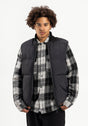 Puffer black Vorderansicht