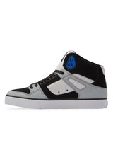 Pure High-Top WC black-white-blue Closeup1