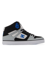 Pure High-Top WC black-white-blue Rueckenansicht