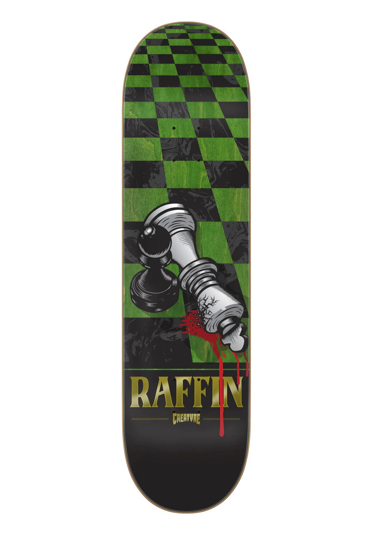 Raffin Checkmate green Vorderansicht