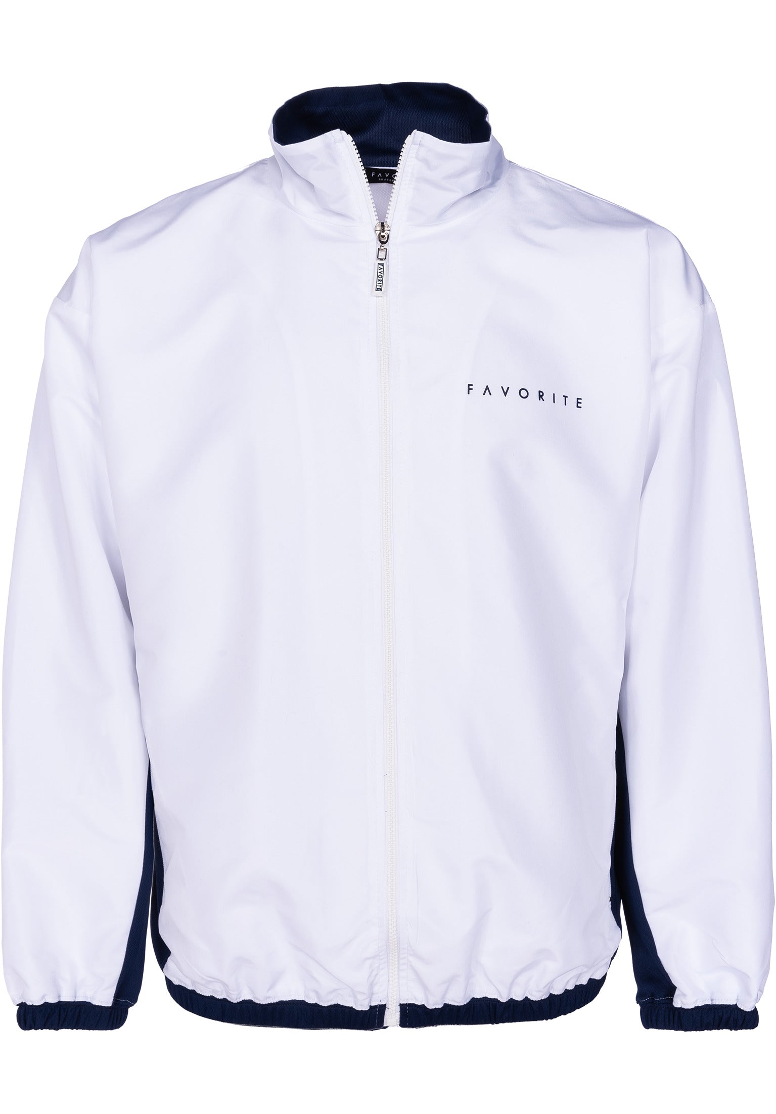 Track jacket - White/Navy blue - Ladies | H&M IN