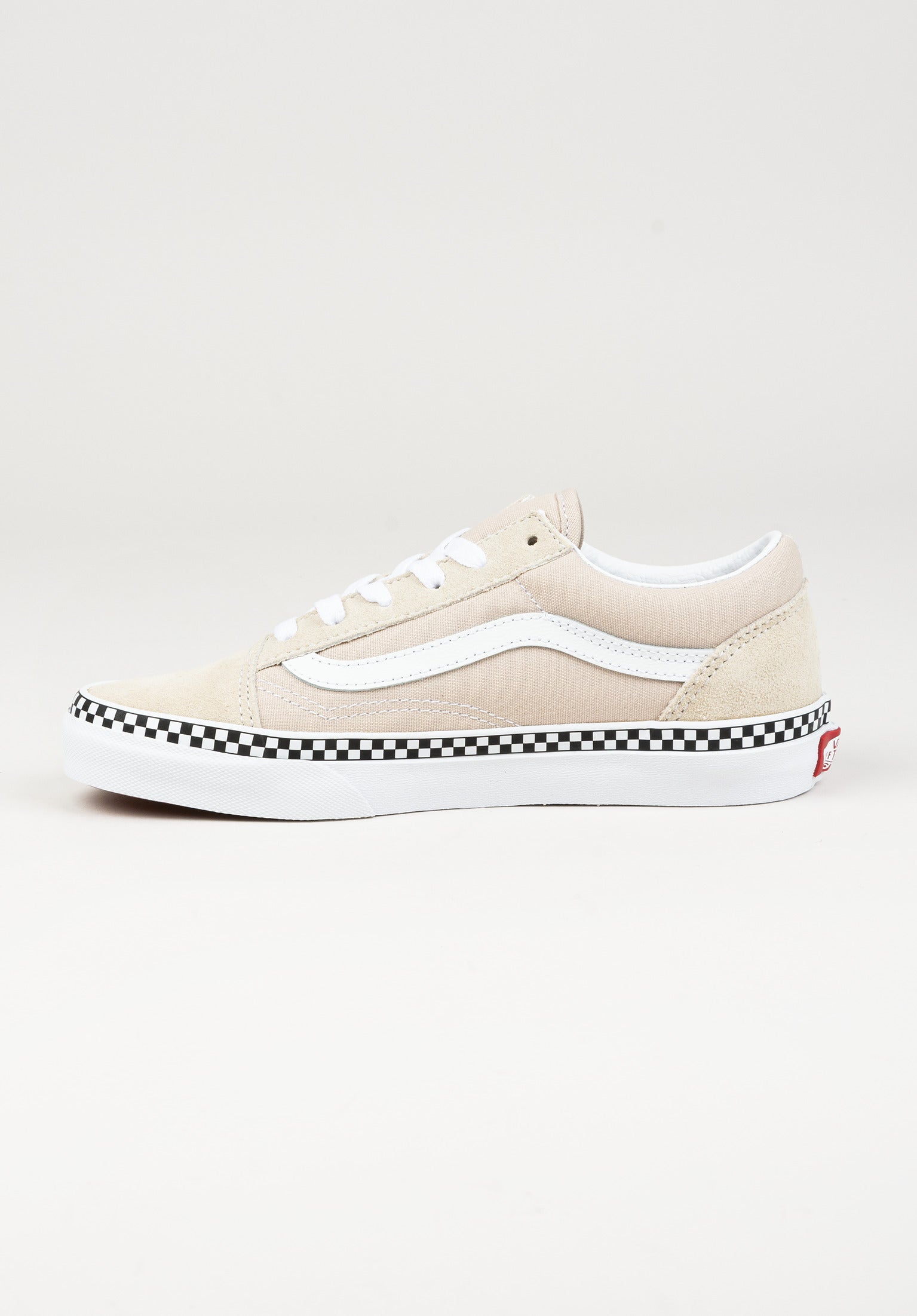 Old Skool Kids Vans Zapatillas para chicos en checkerboard foxing