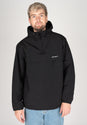 Windbreaker Pullover black-white Vorderansicht