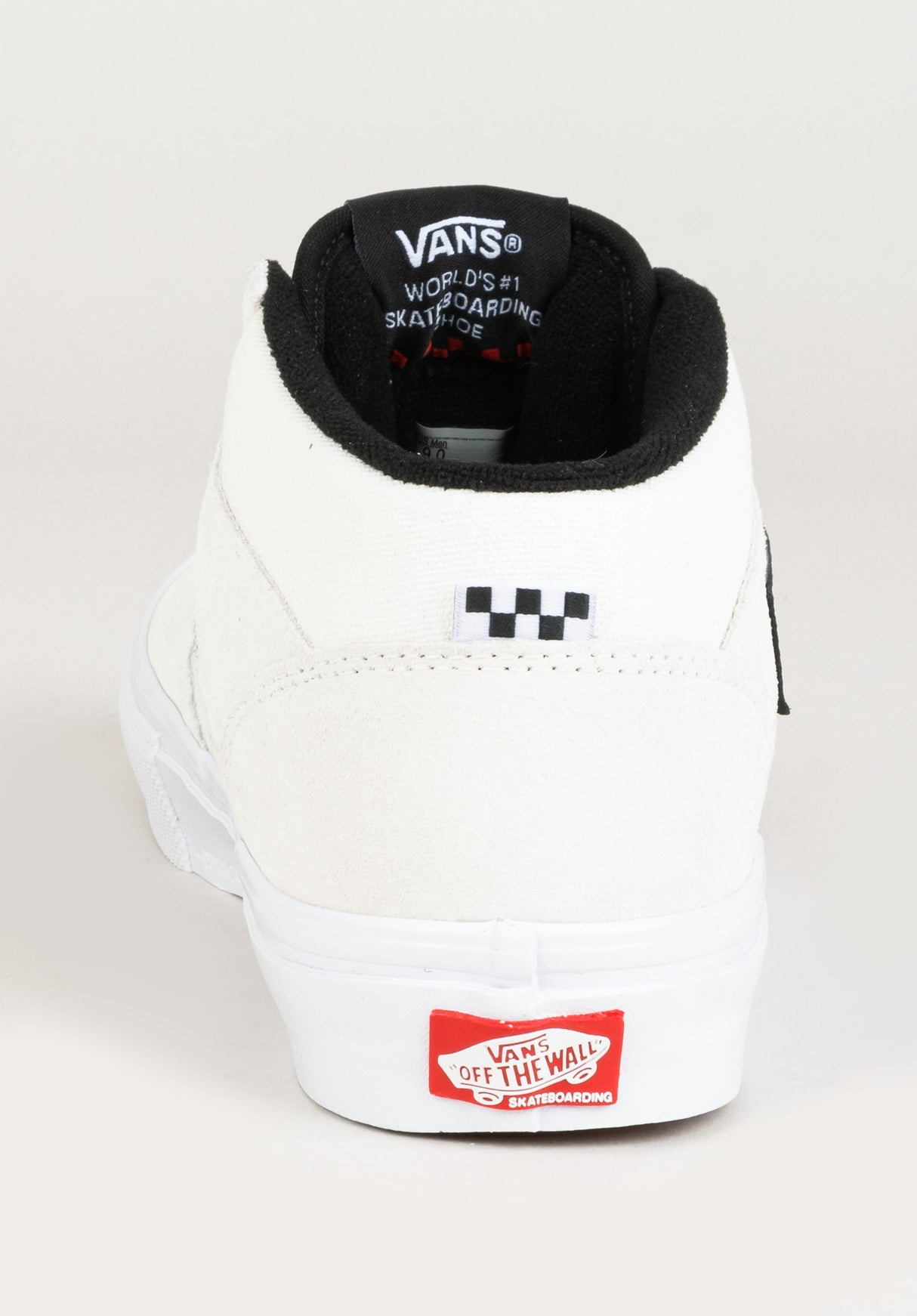 Skate Half Cab white-black Seitenansicht