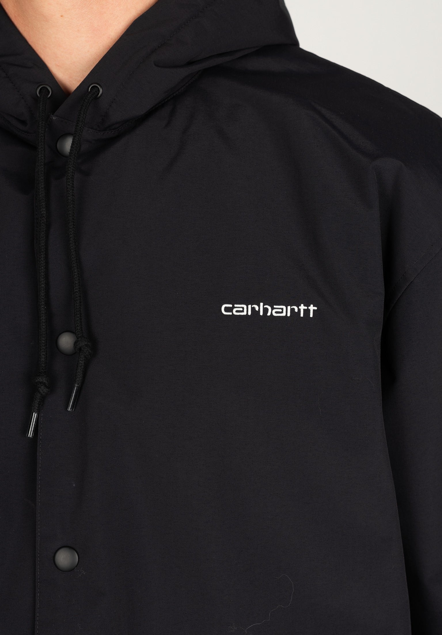 Carhartt marsh 2025 jacket black