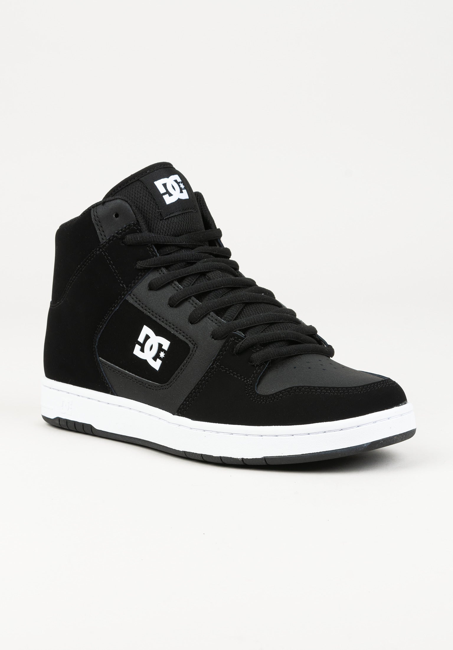 Black dc high tops best sale