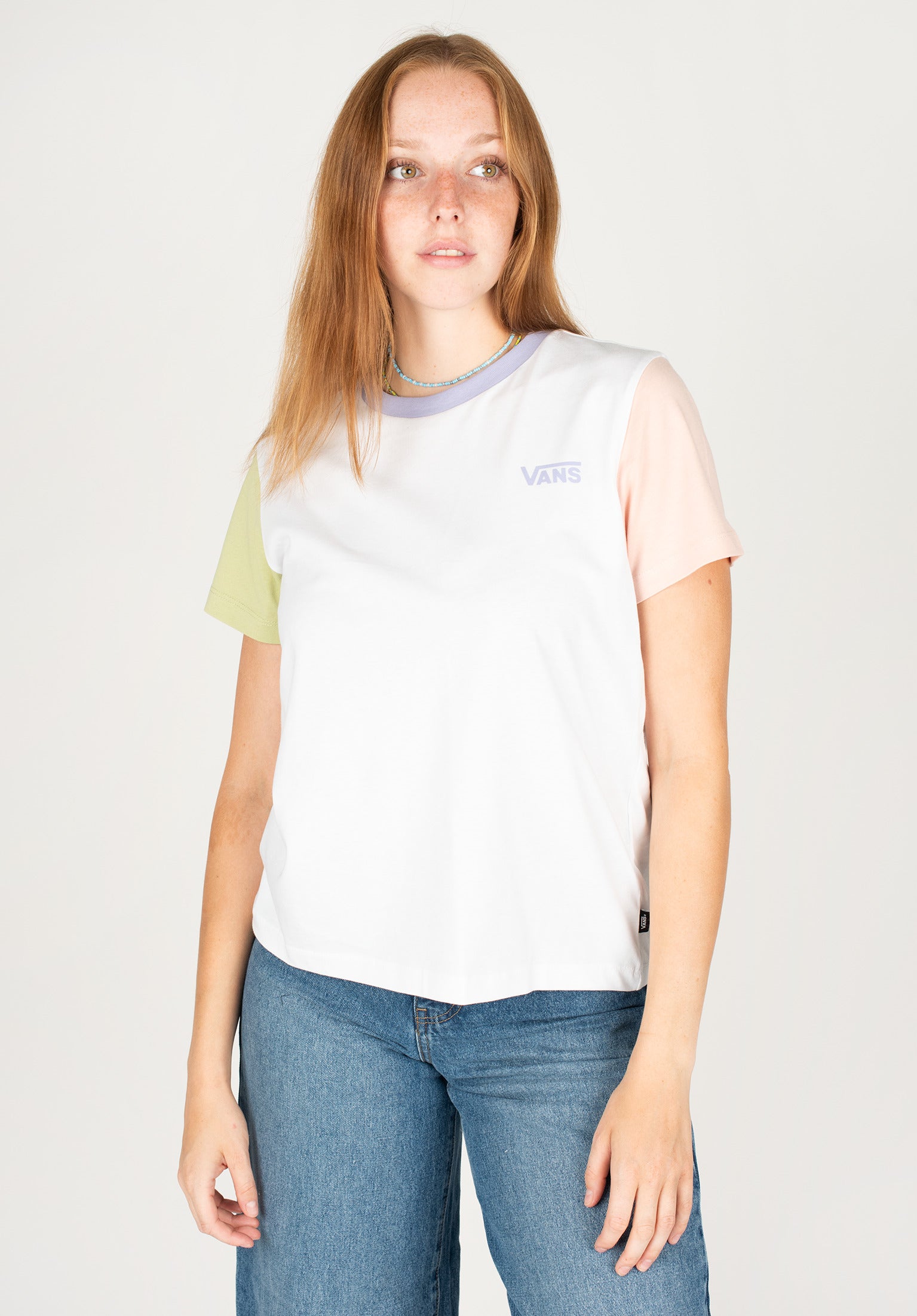 Womens white shop vans t shirt