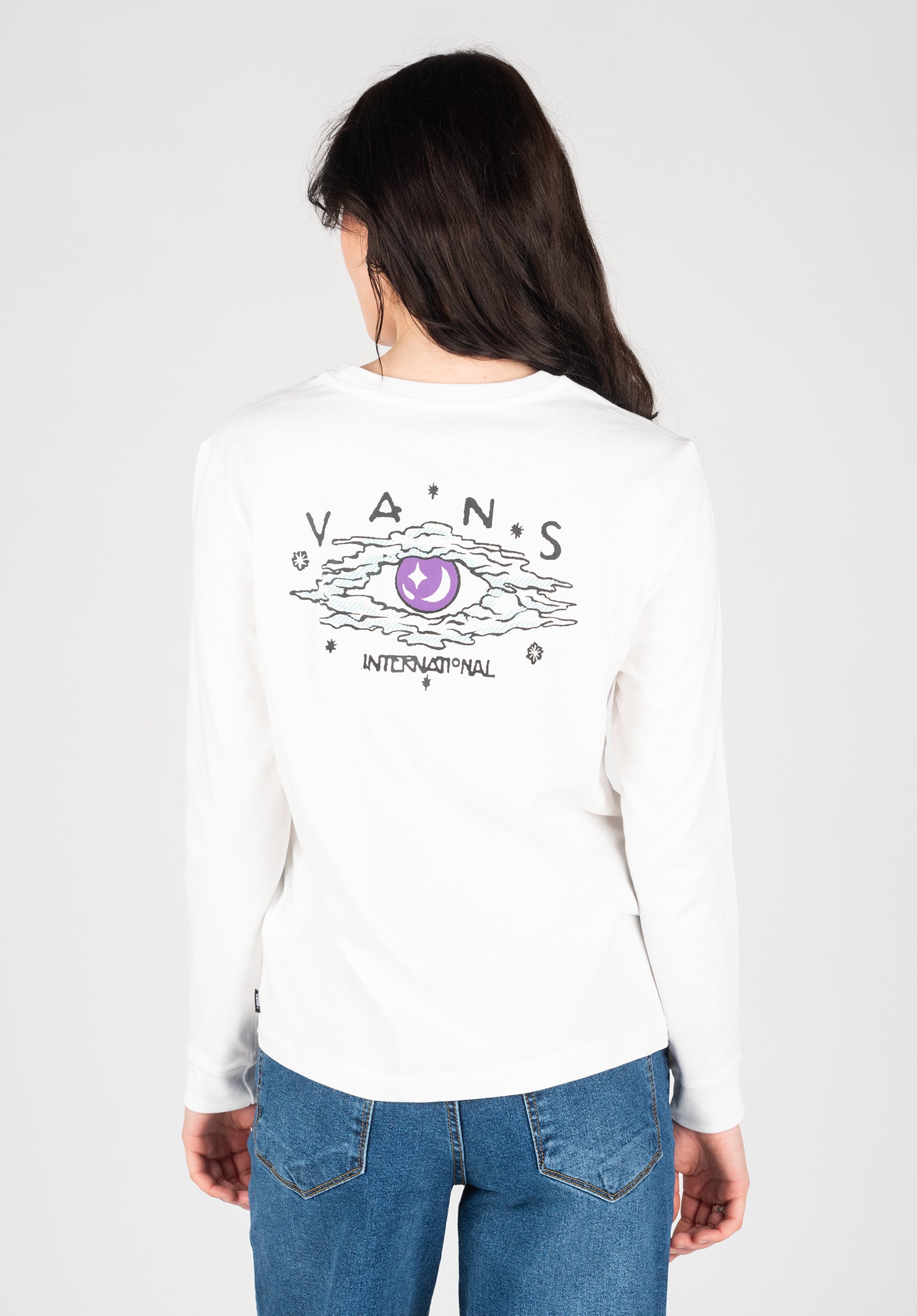 Vans longsleeve dames sale