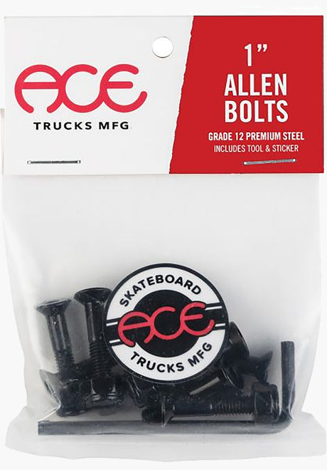 Bolts Allen 1" black Vorderansicht