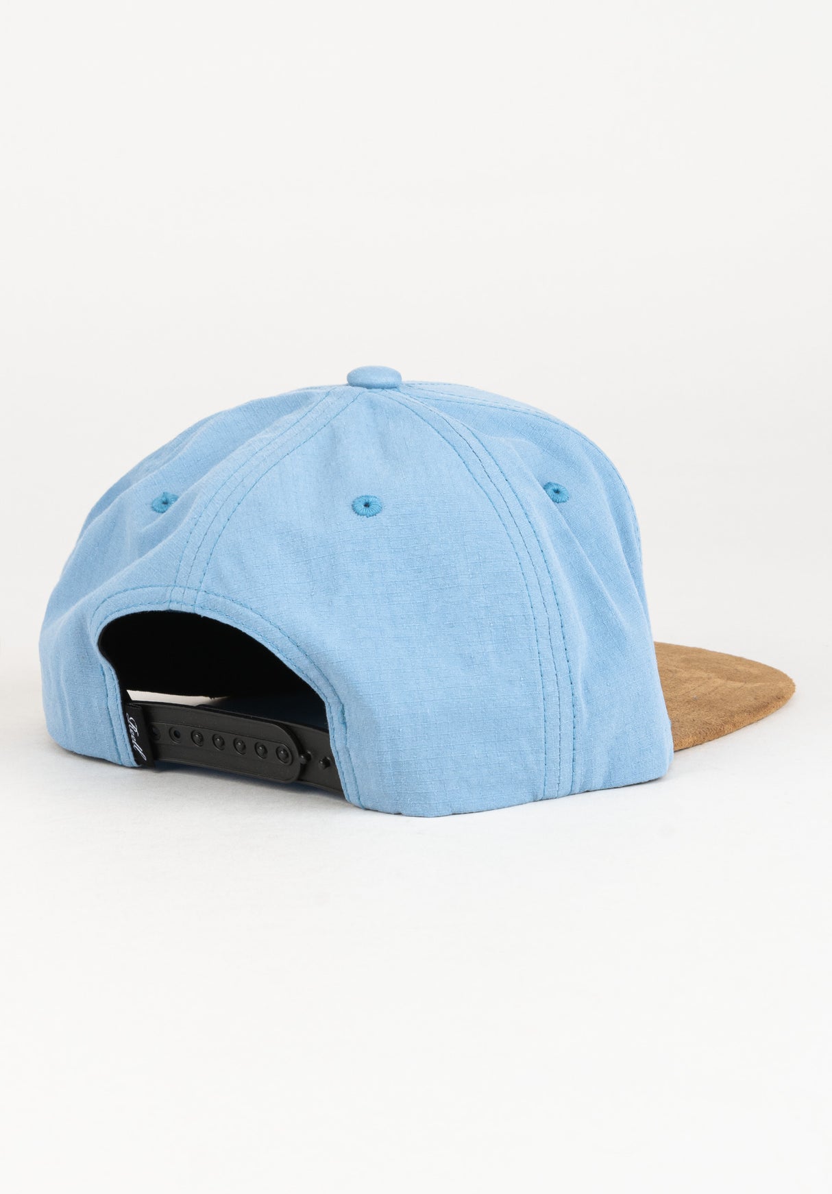 Suede 6-Panel fogblue-mini-ripstop Rückenansicht