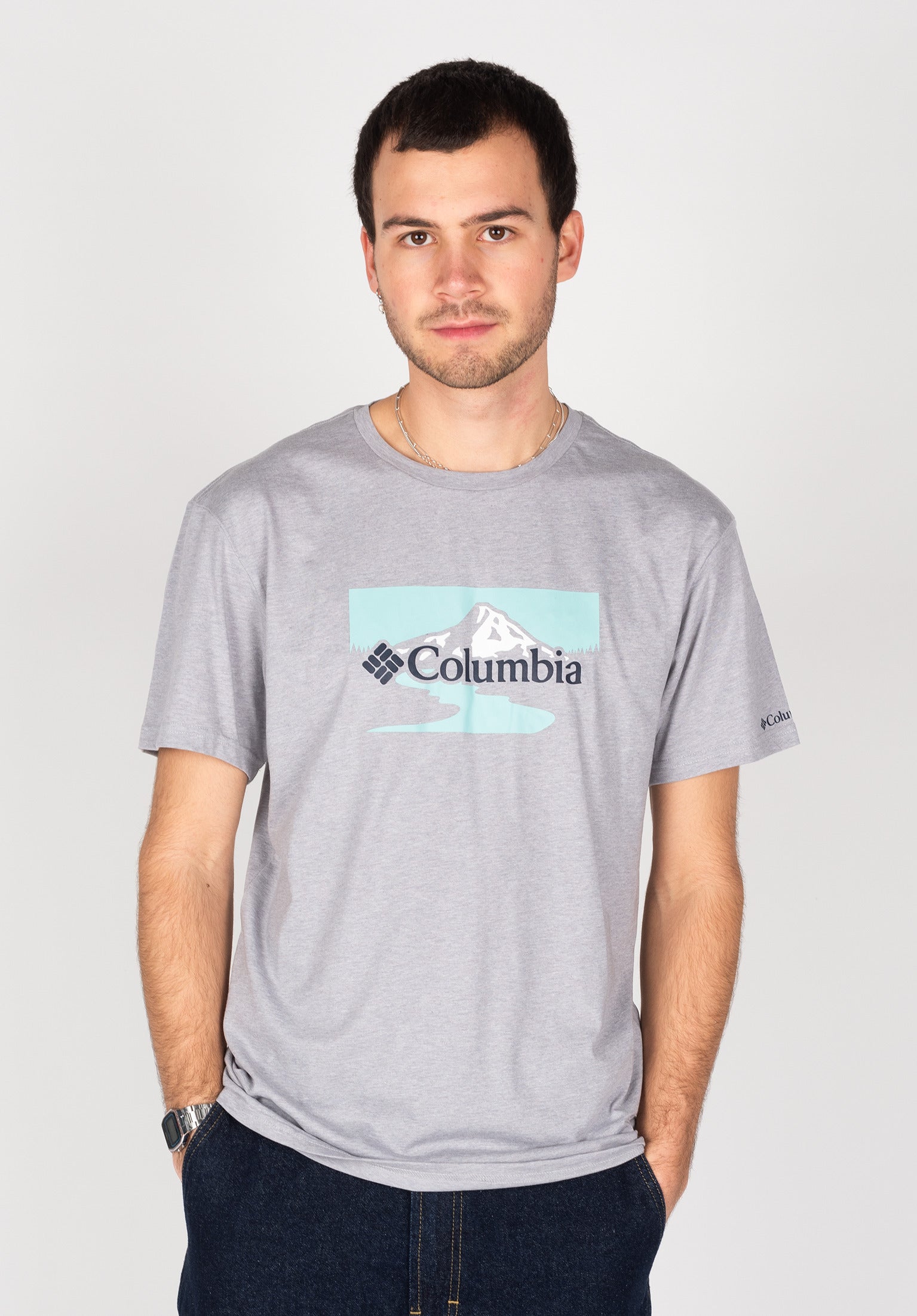 Path Lake Graphic Tee II Columbia T-Shirt in columbiagrey-peak2river for  Men – TITUS