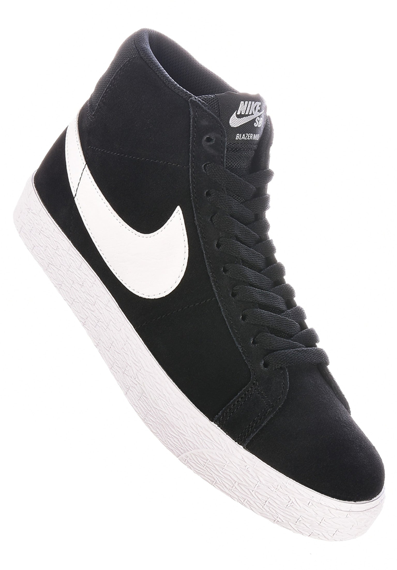 Nike sb blazer black white high online