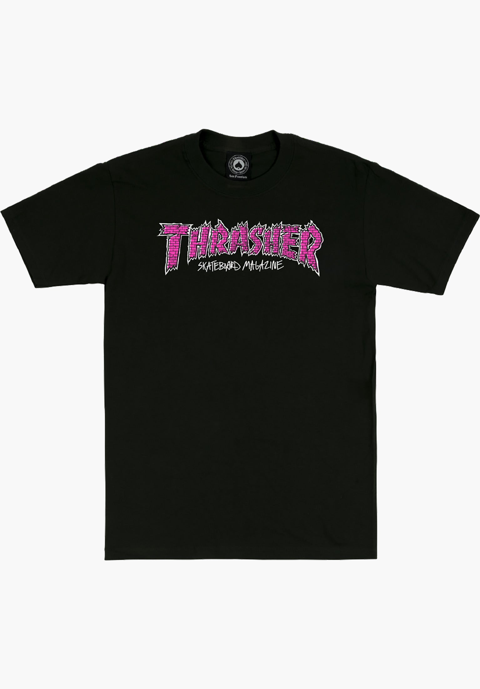 Grey and purple thrasher shirt best sale