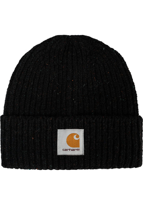 Anglistic Beanie speckledblack Vorderansicht